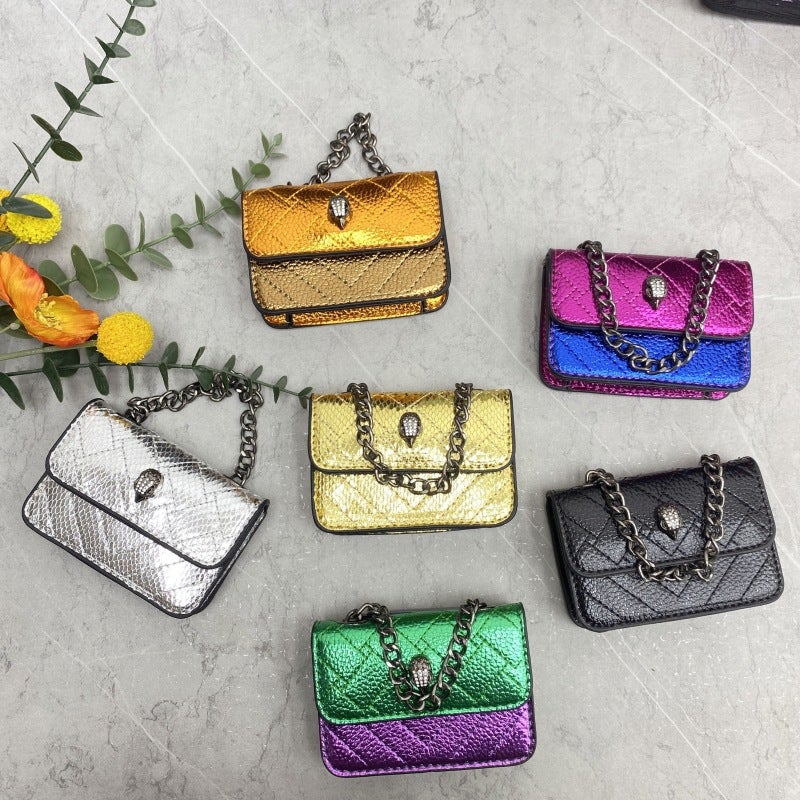 Diamond Chain Bag For Women 2025 Popular Small Square Bag High-End Versatile Mini Crossbody Bag - Image 3